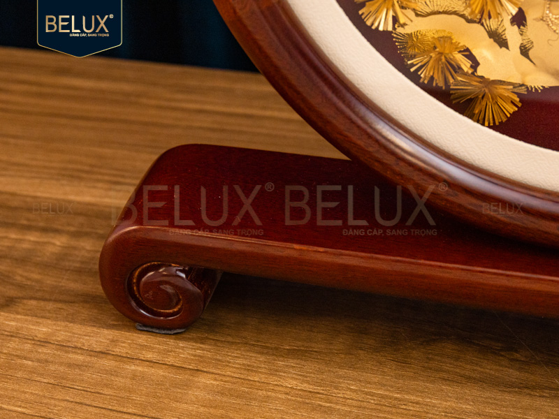 Tranh Tùng Hạc Trường Thọ dát vàng 24k – Lời chúc phúc viên mãn cho người bạn trân quý